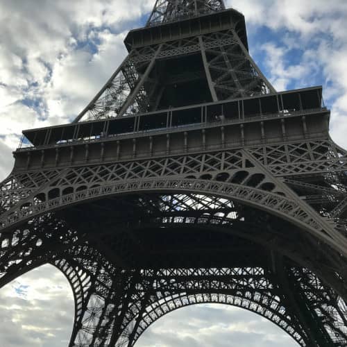 Photo de la Tour Eiffel vue d'en bas