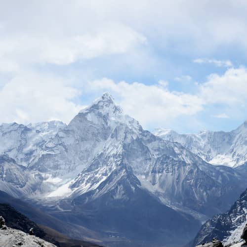 Photo d'une montagne